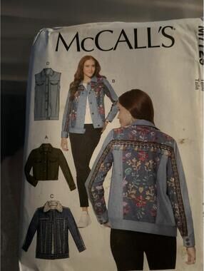 McCall's M7729Jacket Variations A-D- pb1 -pb2